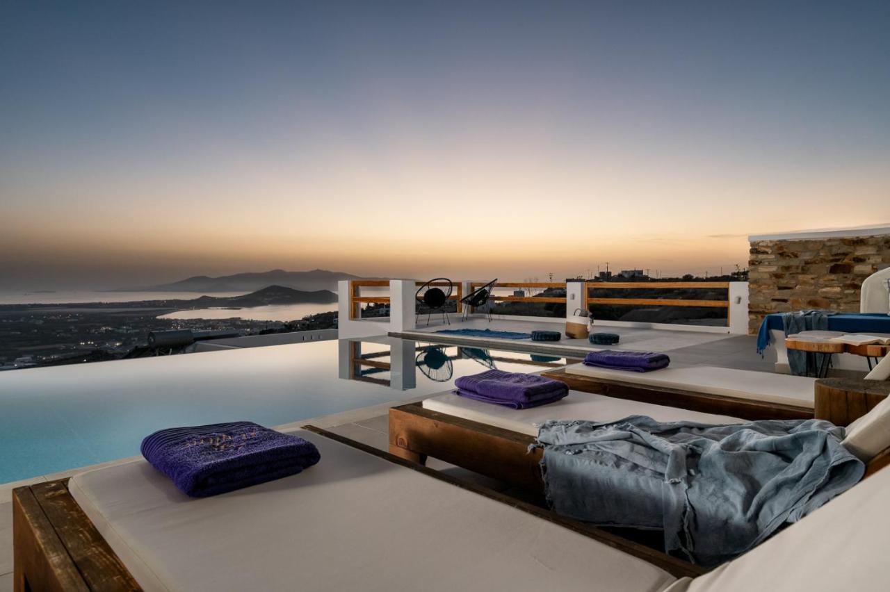 Naxos Skyline Deluxe Villas Agkidia Eksteriør bilde