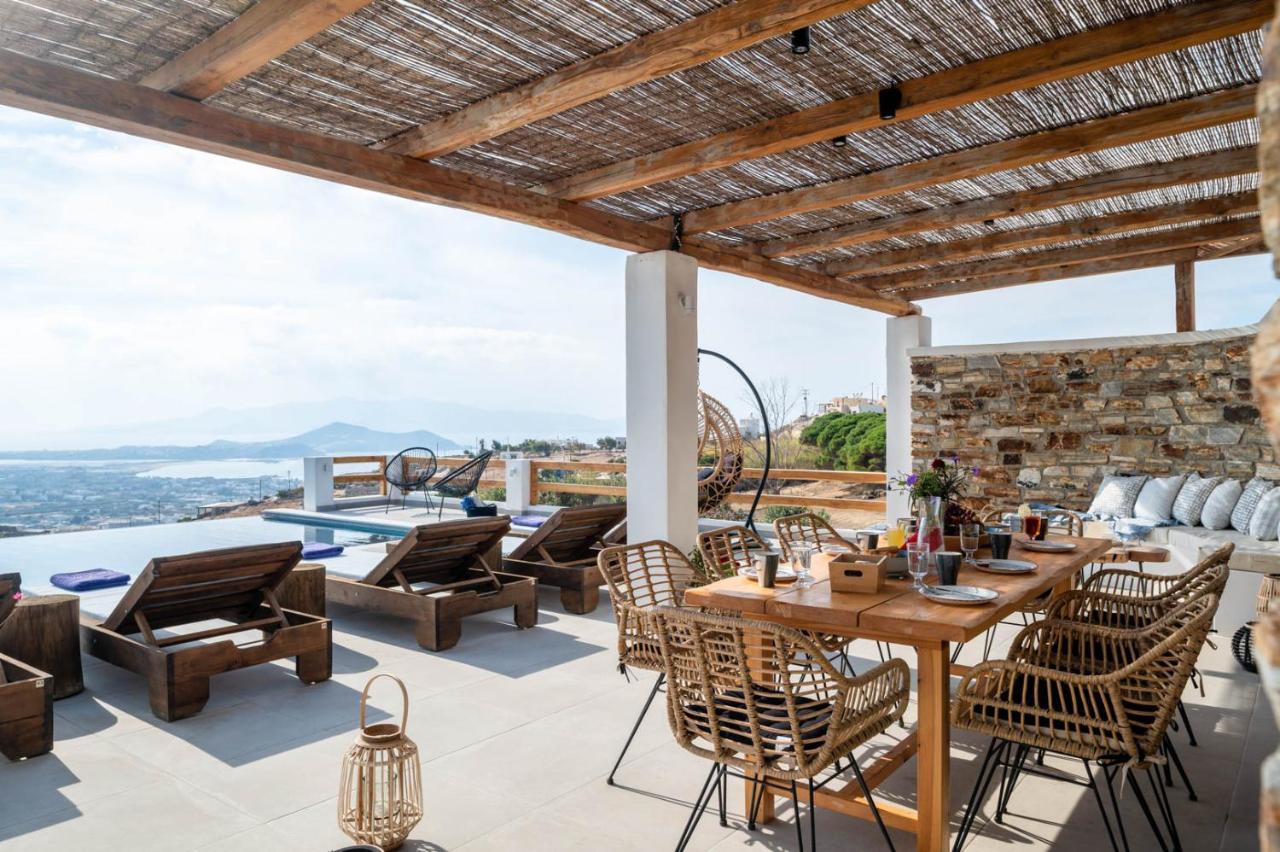 Naxos Skyline Deluxe Villas Agkidia Eksteriør bilde