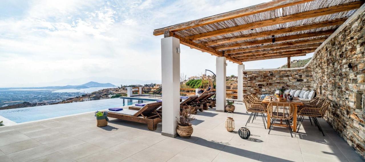 Naxos Skyline Deluxe Villas Agkidia Eksteriør bilde