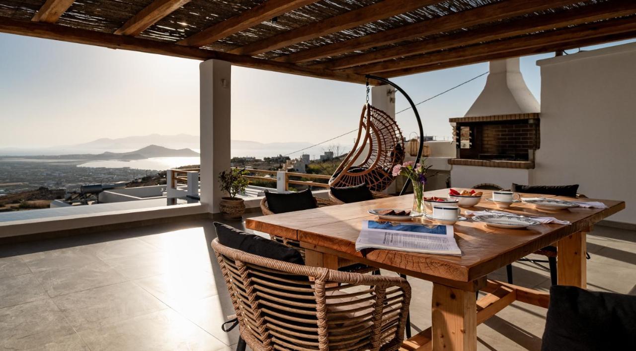 Naxos Skyline Deluxe Villas Agkidia Eksteriør bilde