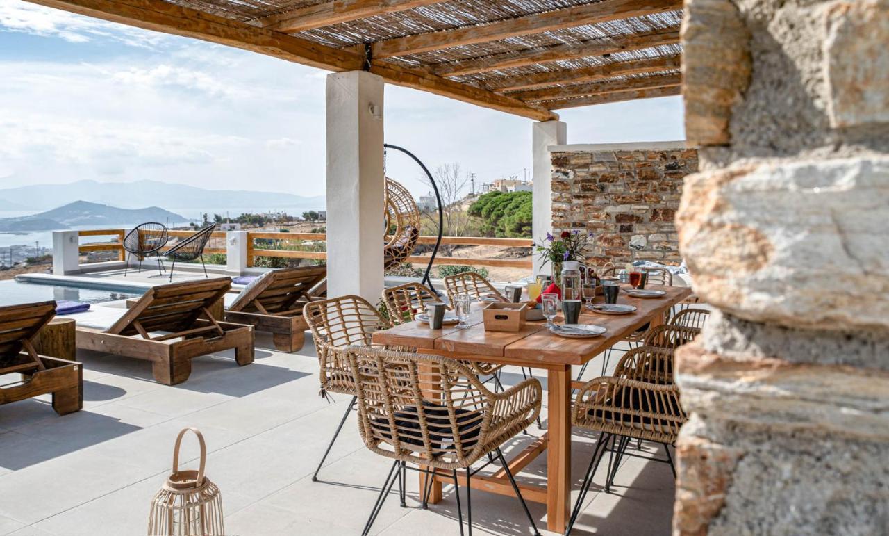 Naxos Skyline Deluxe Villas Agkidia Eksteriør bilde