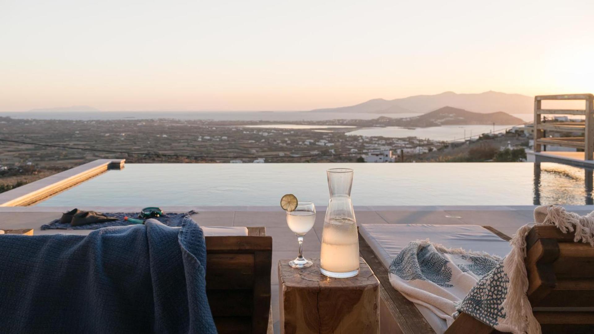Naxos Skyline Deluxe Villas Agkidia Eksteriør bilde